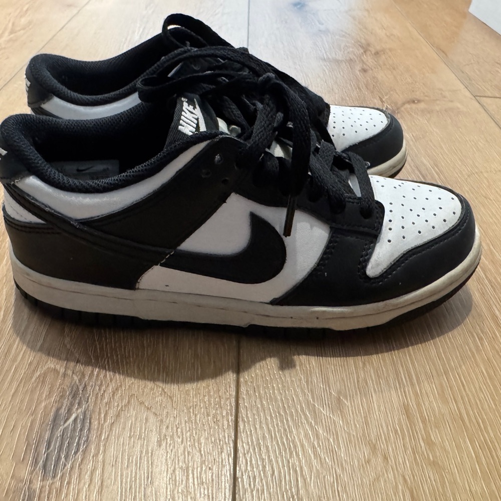 Nike Black and White Low-Top Sneakers